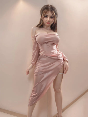 F9007-164cm(5.4ft) 36kg D Cup Silicone Robot Sex Doll丨Rosretty Doll