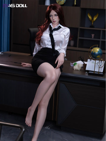 F6107—172cm/5.6ft-45kg D Cup ROS Silicone Realistic Sex Doll | EvasDoll