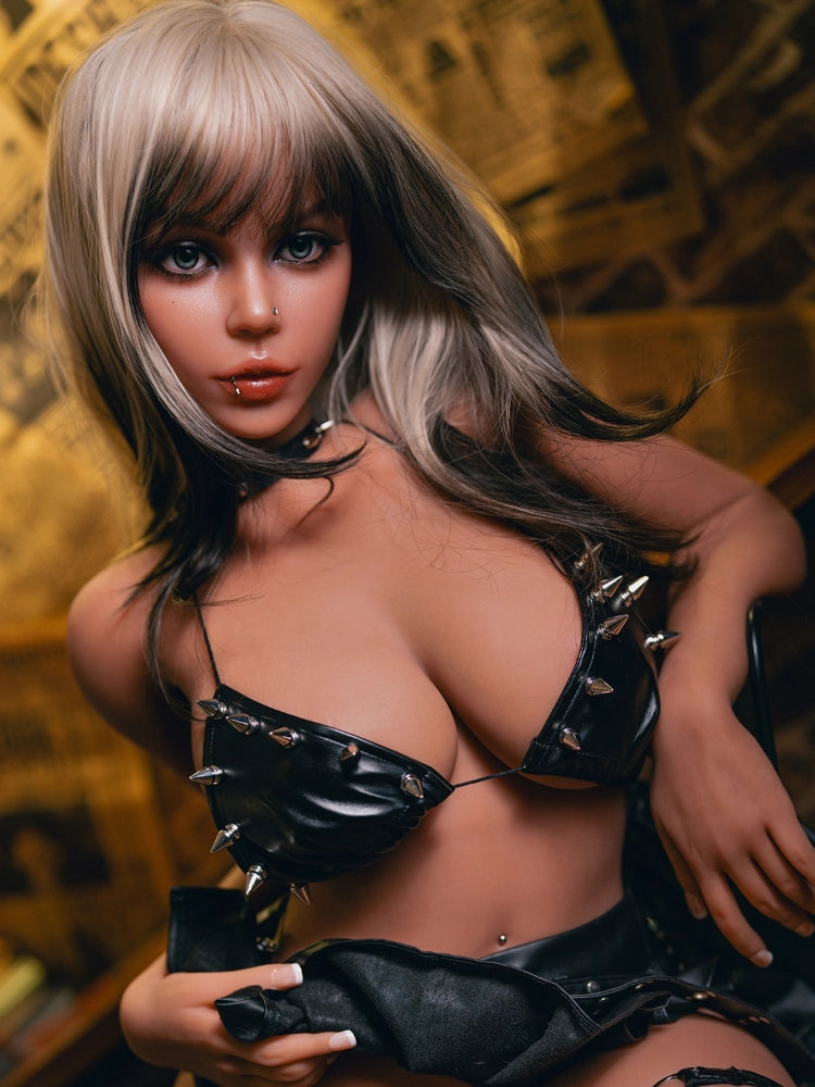 F7606-164cm(5.4ft) 36kg D Cup Realistic Movable Jaw Head+TPE Body Sex Doll丨SY Doll