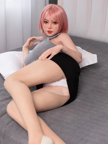 F5019-160cm/5ft3 D Cup Nan סיליקון אסיאתי בובת מין | JX Doll