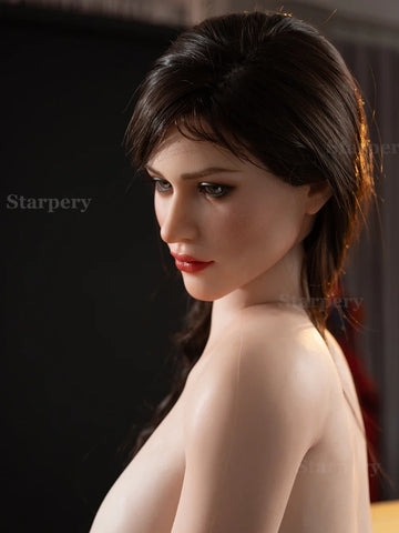 F1709-167cm/5ft5 E Cup Big Breast Realistic Silicone Sex Doll | Starpery Doll