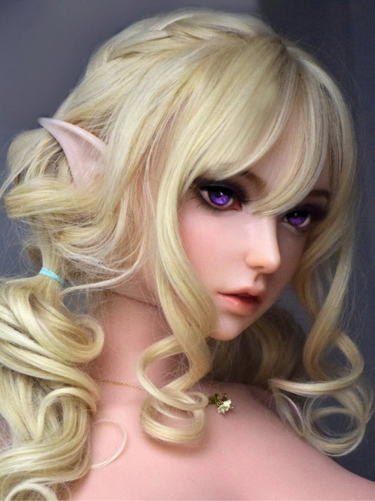 H559 Silicone Anime Sex Doll Head｜Elsa Babe Head