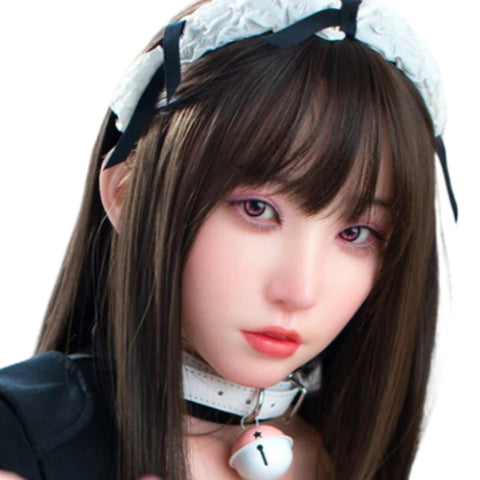 H788 Sex Doll Head-Silicone-Your little slave【Irontech Doll Head】