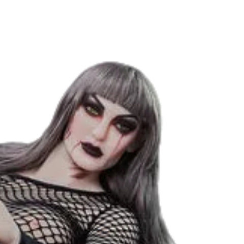 H704 Sex Doll Head-Gothic girl【Irontech Doll Head】