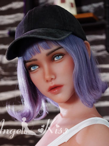 H285  Silicone Sex Doll Head丨Angel Kiss Doll Head
