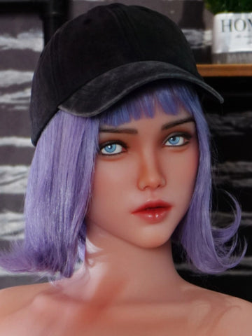 H285  Silicone Sex Doll Head丨Angel Kiss Doll Head