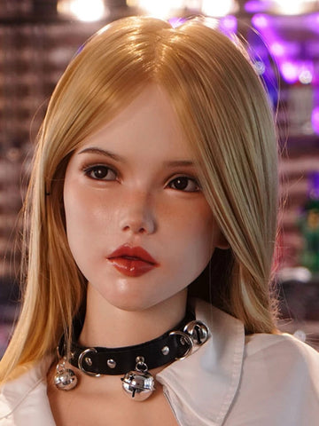 H283  Silicone Sex Doll Head丨Angel Kiss Doll Head