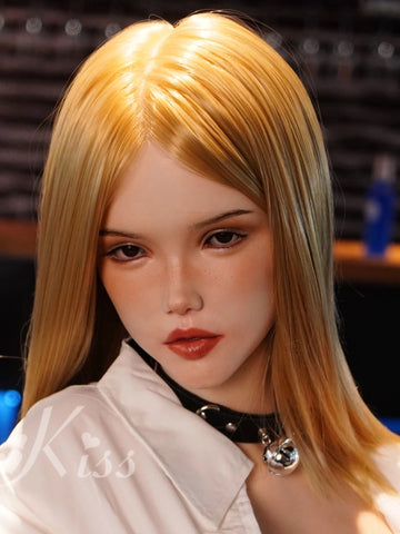 H257  Silicone Sex Doll Head丨Angel Kiss Doll Head