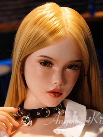 H283  Silicone Sex Doll Head丨Angel Kiss Doll Head