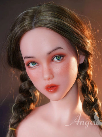 H284  Silicone Sex Doll Head丨Angel Kiss Doll Head