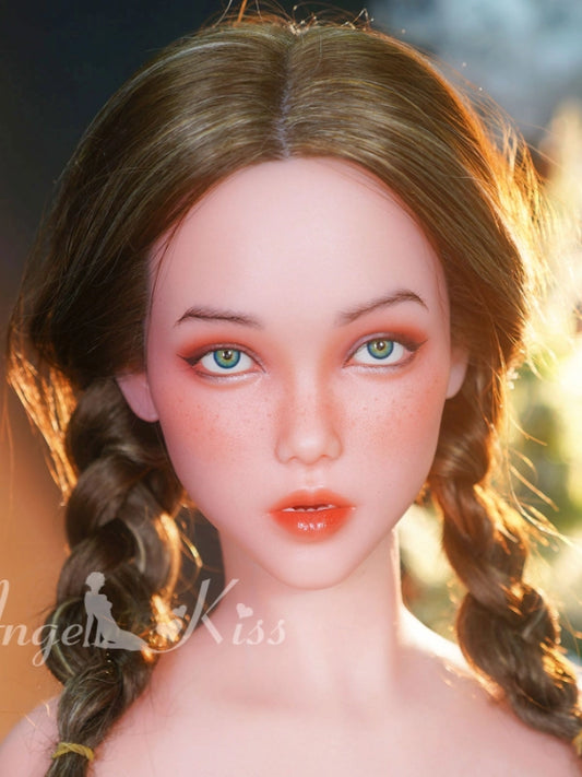 H284  Silicone Sex Doll Head丨Angel Kiss Doll Head