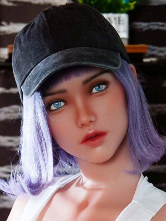 H285  Silicone Sex Doll Head丨Angel Kiss Doll Head