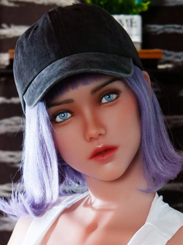 H285  Silicone Sex Doll Head丨Angel Kiss Doll Head