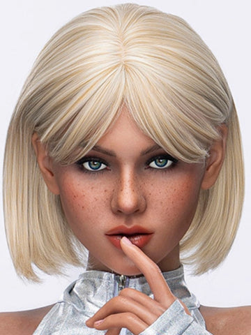 H224 ROS Silicone Sex Doll Head丨Galatea Doll Head