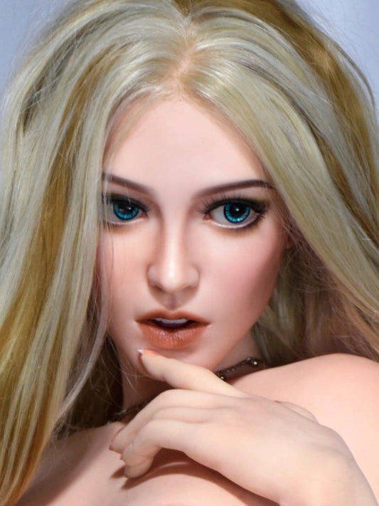 H574 Silicone Anime Sex Doll Head｜Elsa Babe Head