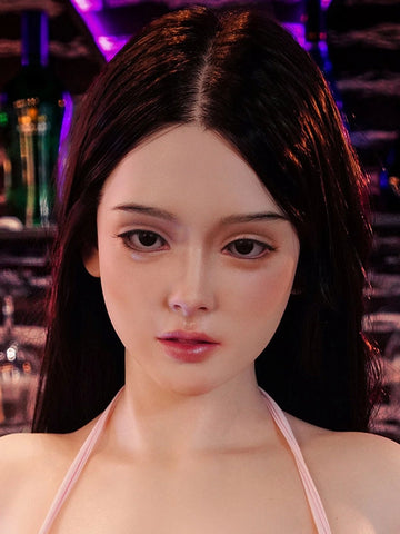 H258  Silicone Sex Doll Head丨Angel Kiss Doll Head