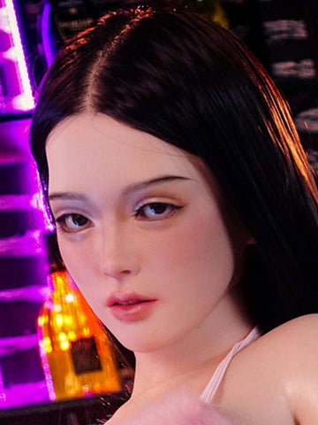 H258  Silicone Sex Doll Head丨Angel Kiss Doll Head