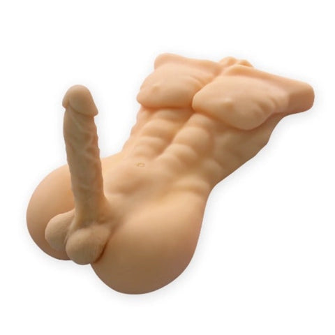 T527(15.4lb/53cm) Realistic Male Sex Dolls Torso For Women