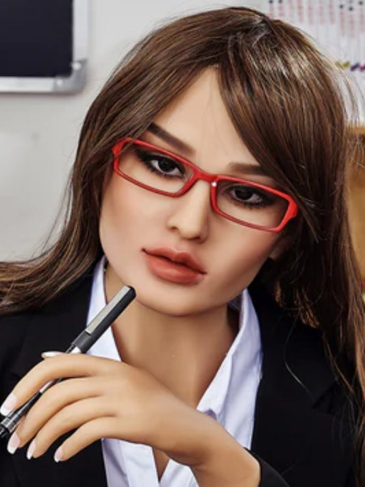 H997 Sex Doll Head-Charming Teacher【Irontech Doll Head】