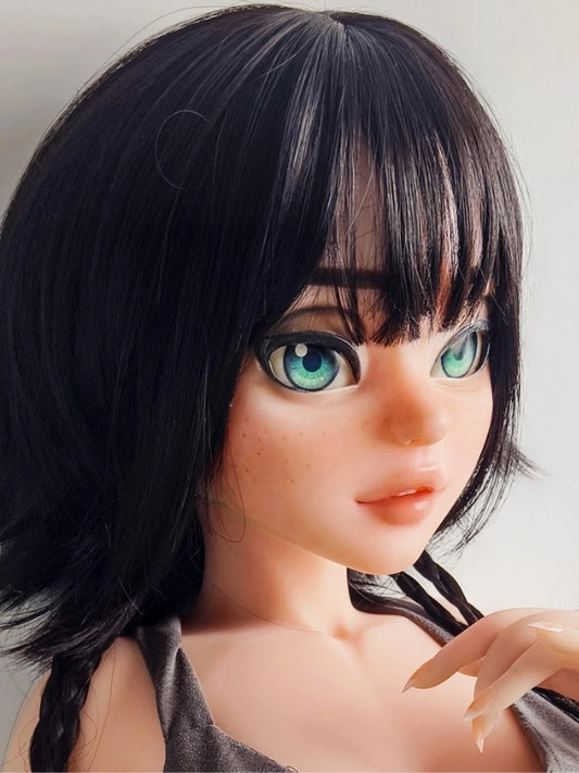 H886 Silicone Anime Sex Doll Head｜Elsa Babe Head