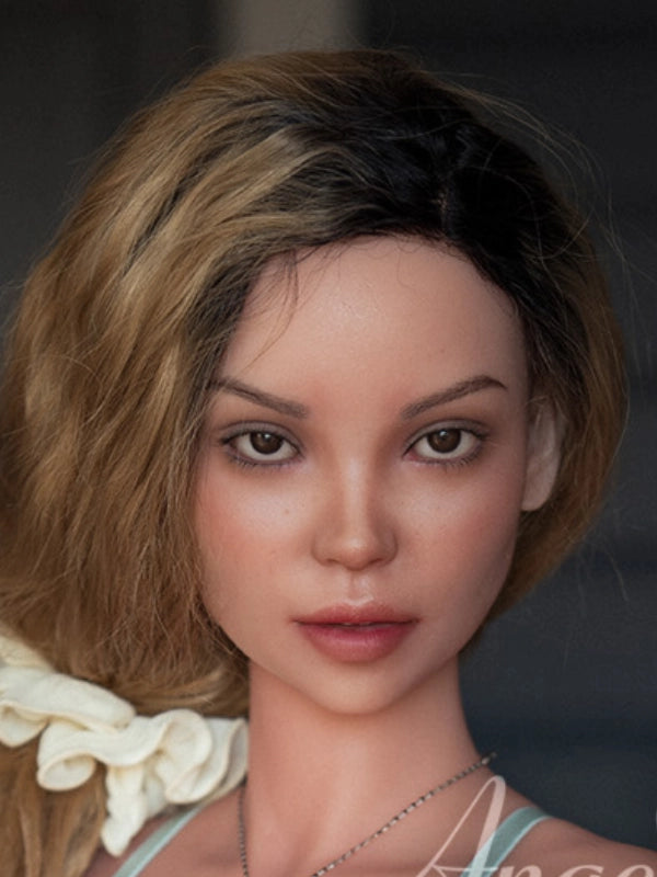 H259  Silicone Sex Doll Head丨Angel Kiss Doll Head