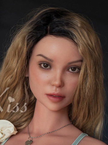 H259  Silicone Sex Doll Head丨Angel Kiss Doll Head
