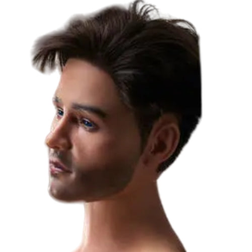 H954 Sex Doll Head-Silicone-Cool Man【Irontech Doll Head】