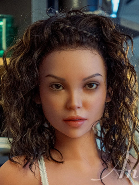 H260  Silicone Sex Doll Head丨Angel Kiss Doll Head