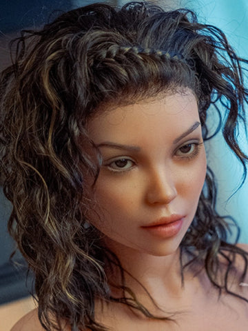 H260  Silicone Sex Doll Head丨Angel Kiss Doll Head