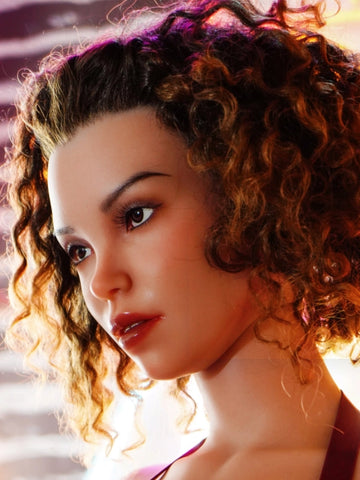 H261  Silicone Sex Doll Head丨Angel Kiss Doll Head