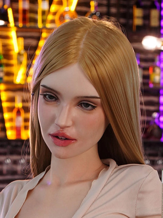 H286  Silicone Sex Doll Head丨Angel Kiss Doll Head