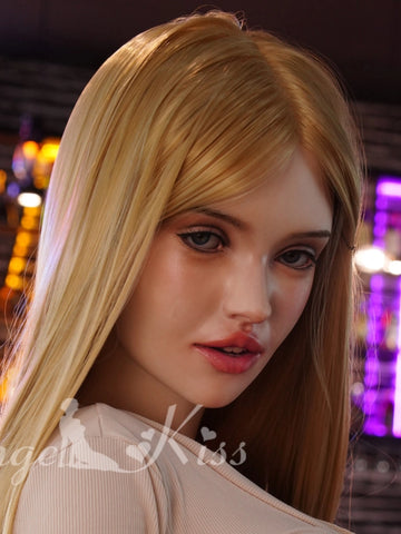 H262  Silicone Sex Doll Head丨Angel Kiss Doll Head