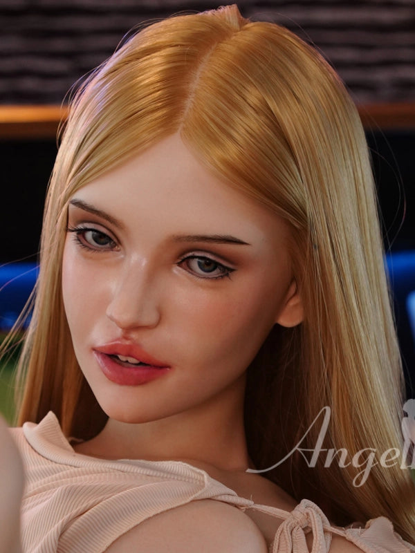 H262  Silicone Sex Doll Head丨Angel Kiss Doll Head