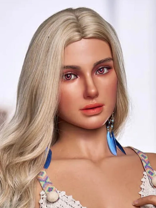 H737 セックスドールヘッド-シリコン-マーメイド気質【アイアンテックドールヘッド】 