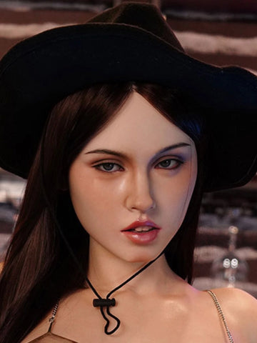 H287  Silicone Sex Doll Head丨Angel Kiss Doll Head