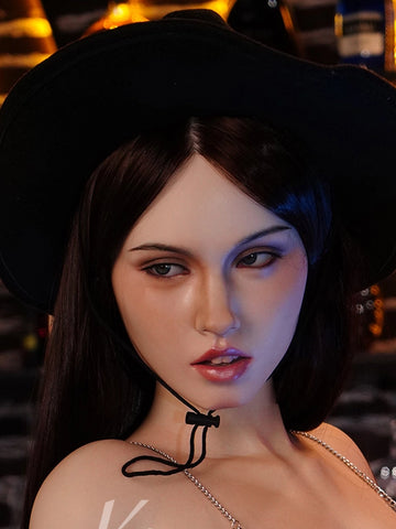 H263  Silicone Sex Doll Head丨Angel Kiss Doll Head