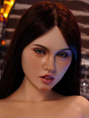 H287  Silicone Sex Doll Head丨Angel Kiss Doll Head