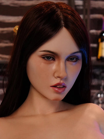 H263  Silicone Sex Doll Head丨Angel Kiss Doll Head