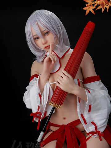 F4649—156cm/5ft2-26kg Kaiya B Cup Premium Japanese Anime Silicone Sex Doll | Jiusheng Doll