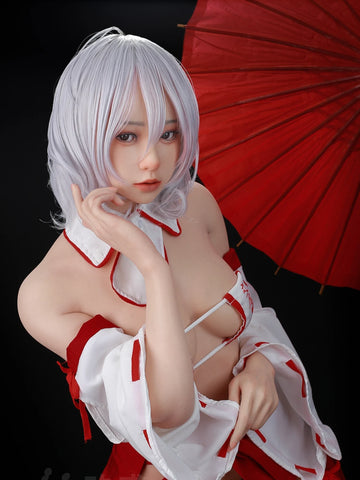 F4649—156cm/5ft2-26kg Kaiya B Cup Premium Japanese Anime Silicone Sex Doll | Jiusheng Doll