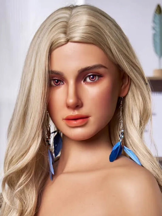H737 セックスドールヘッド-シリコン-マーメイド気質【アイアンテックドールヘッド】 