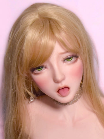 H546 Silicone Anime Sex Doll Head｜Elsa Babe Head