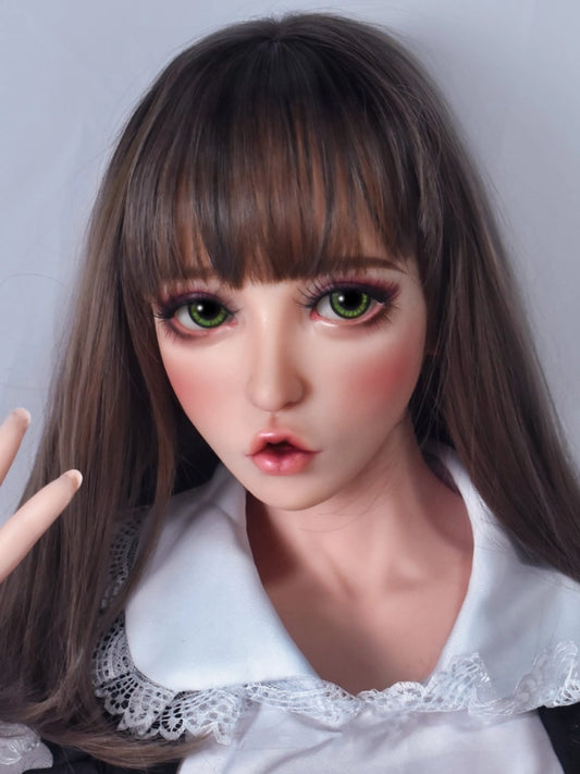H547 Silicone Anime Sex Doll Head｜Elsa Babe Head