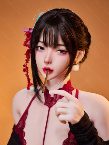 F9411-170cm(5.6ft)-51kg 2.0+ F Cup Silicone Head Affordable Sex Dolls｜Aitia Doll