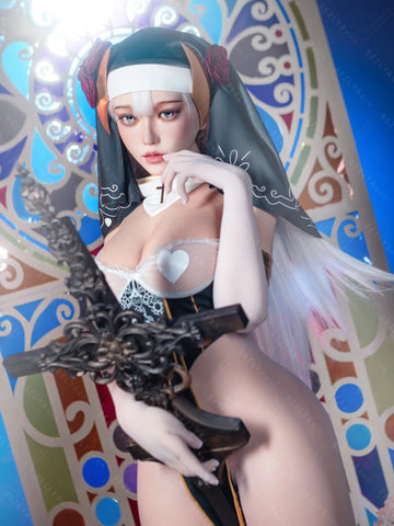 F5934-155Mcm(5.1ft)-38kg 2.2cf E Cup Mini ROS Silicone Japanese Mini Sex Doll Anime ｜Bezlya Doll