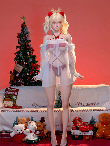 F9287-155Mcm(5.1ft)-38kg 2.2cf E Cup ROS Silicone Asian Anime life like sex doll｜AITIA Doll