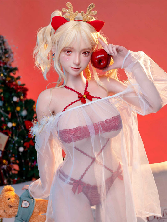 F9287-155Mcm(5.1ft)-38kg 2.2cf E Cup ROS Silicone Asian Anime life like sex doll｜AITIA Doll