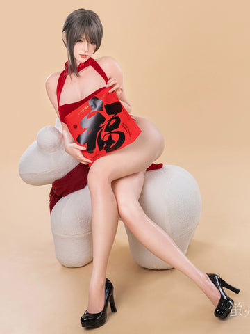 F6298—165cm/5ft4-37kg D Cup Silicone Realistic Sex Doll Asian  | Firefly Diary Max