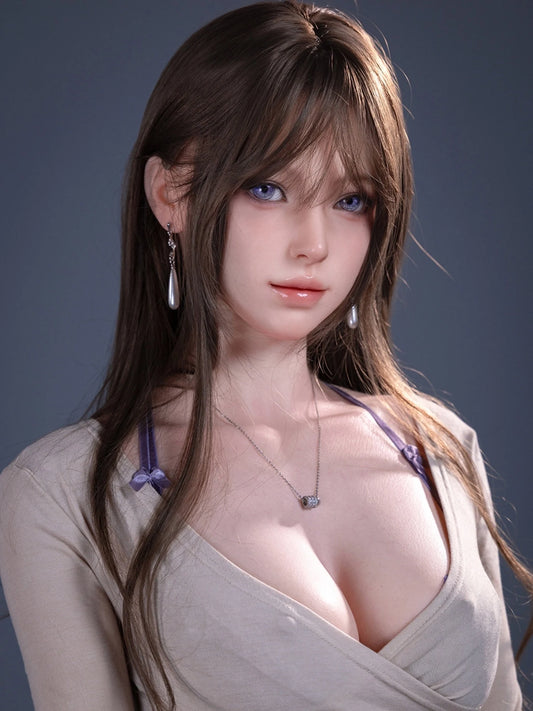 F6300—165cm/5ft4-37kg D Cup Silicone Realistic Sex Doll Asian  | Firefly Diary Max
