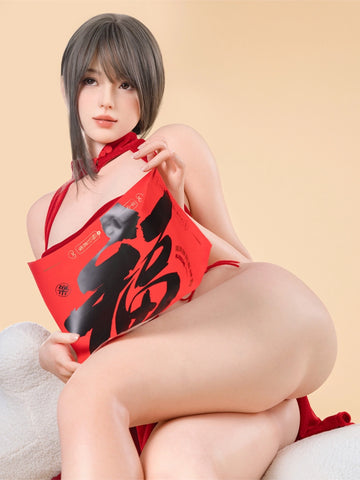 F6298—165cm/5ft4-37kg D Cup Silicone Realistic Sex Doll Asian  | Firefly Diary Max